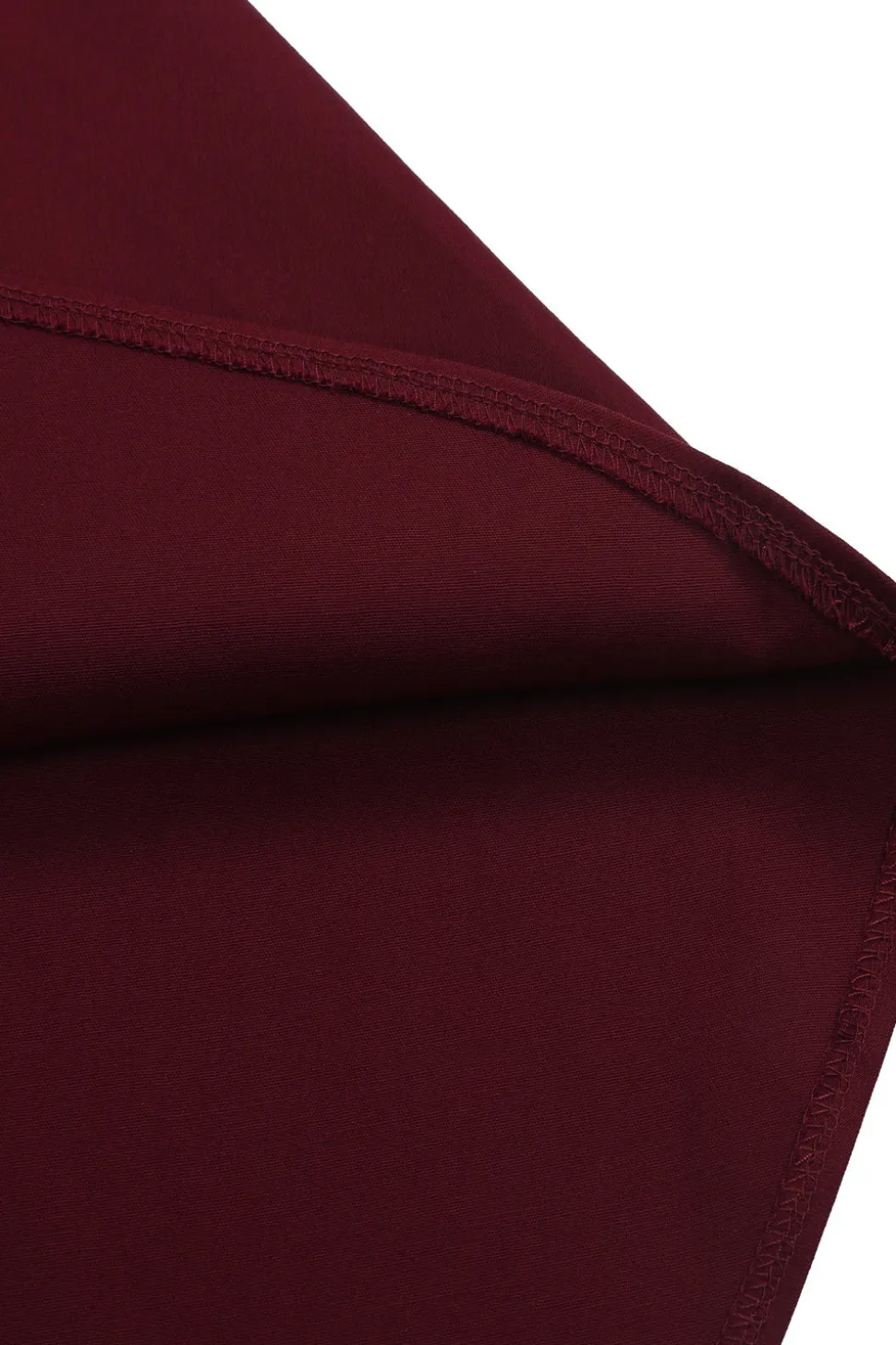 Uma linha fora do ombro borgonha vestido de renda com Bowknot