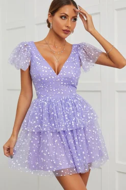 Venda Por Tempo Limitado de Vestidos de Cocktail(1 Peça - Estilo e Cor Aleatórios)