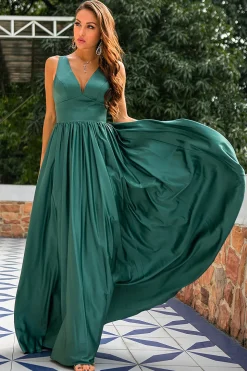 Verde Compridos Vestidos De Cerimónia