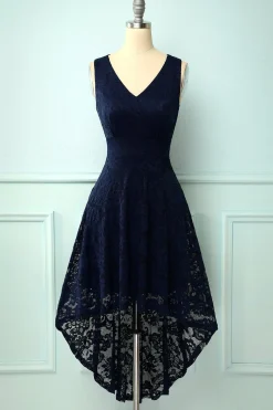 Vestido assimétrico de champanhe