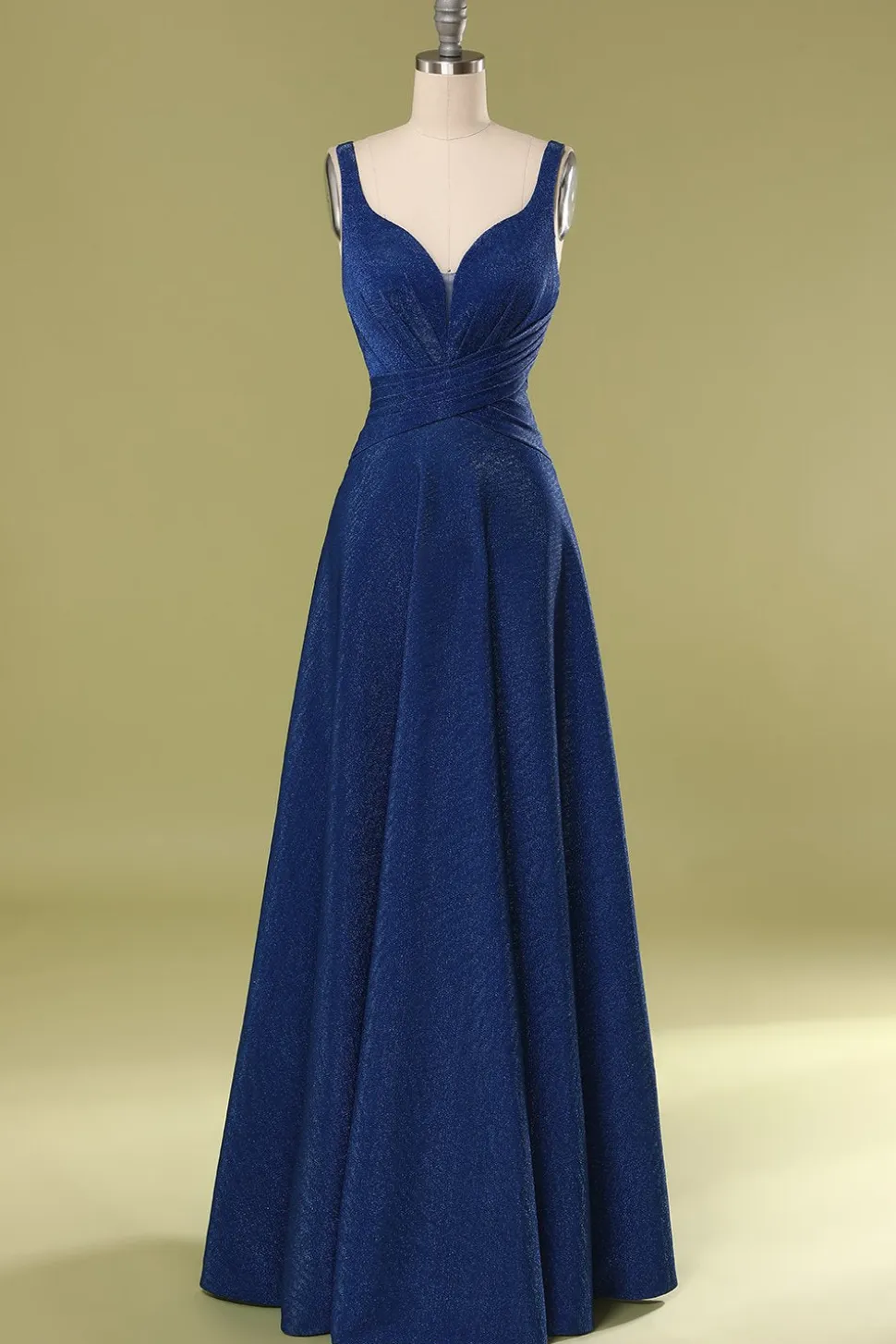 Vestido Azul Royal Longo Formatura