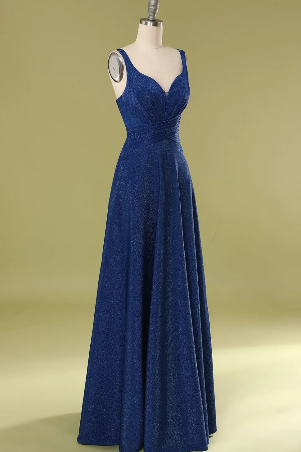 Vestido Azul Royal Longo Formatura