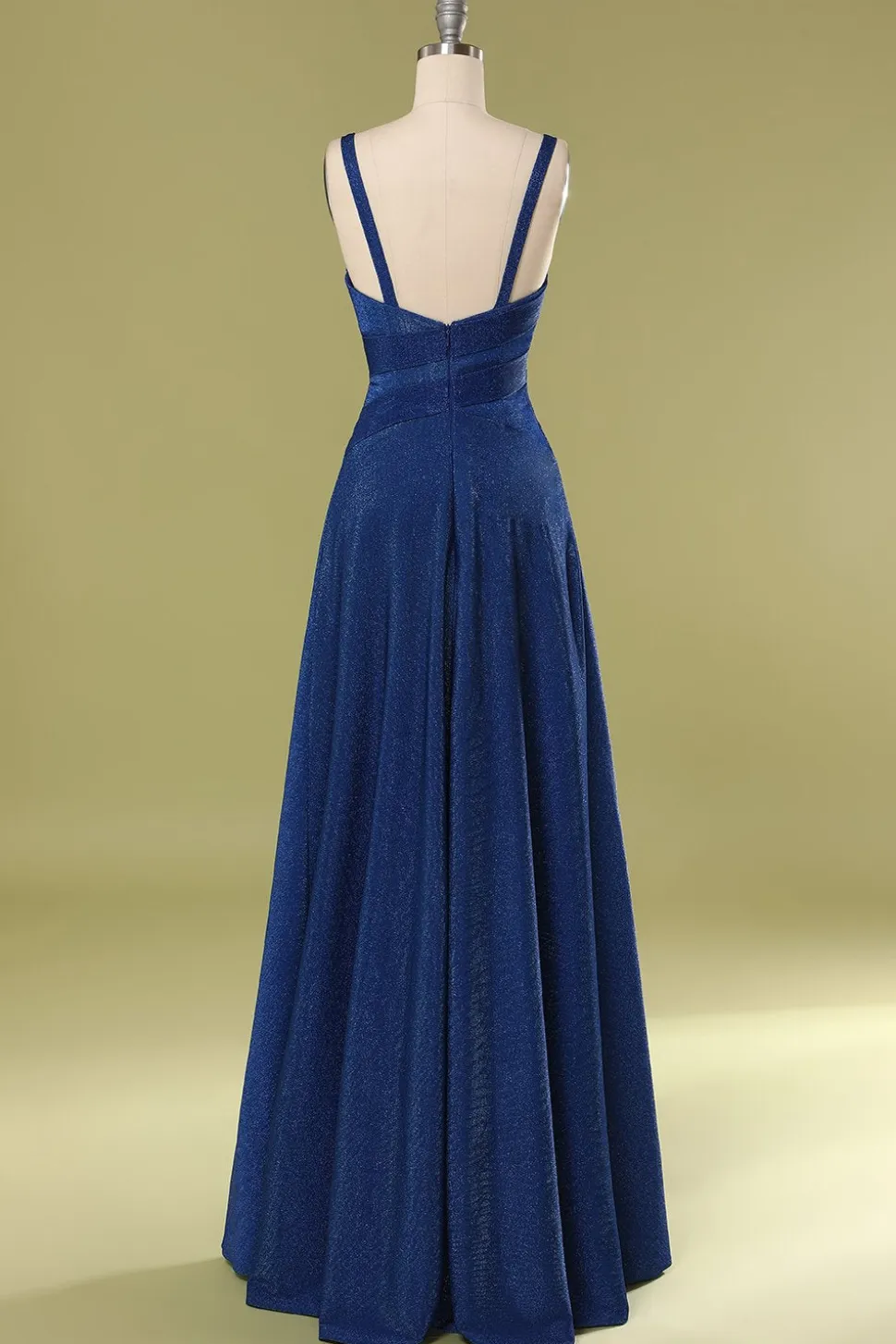Vestido Azul Royal Longo Formatura
