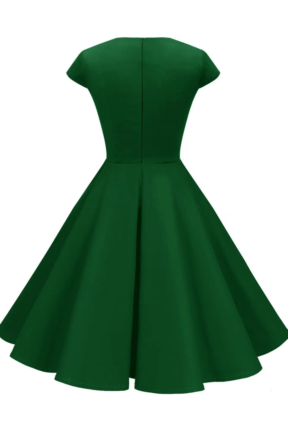 Vestido Bolinhas Vermelhas 1950