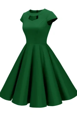 Vestido Bolinhas Vermelhas 1950