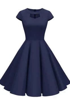 Vestido Bolinhas Vermelhas 1950