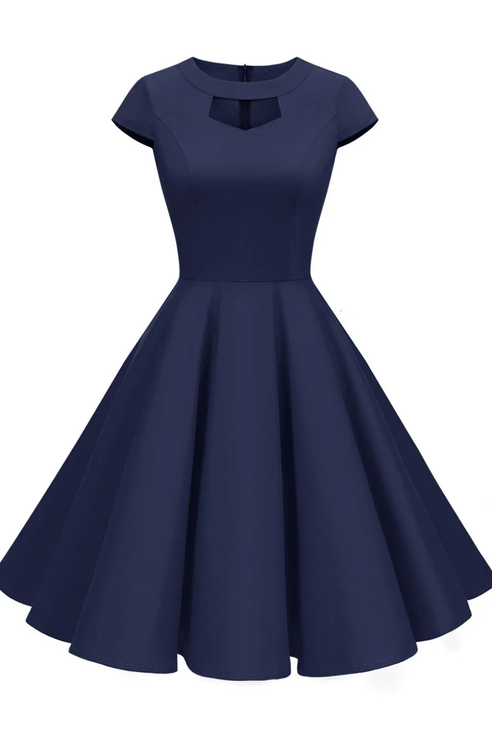 Vestido Bolinhas Vermelhas 1950