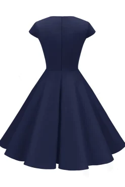 Vestido Bolinhas Vermelhas 1950