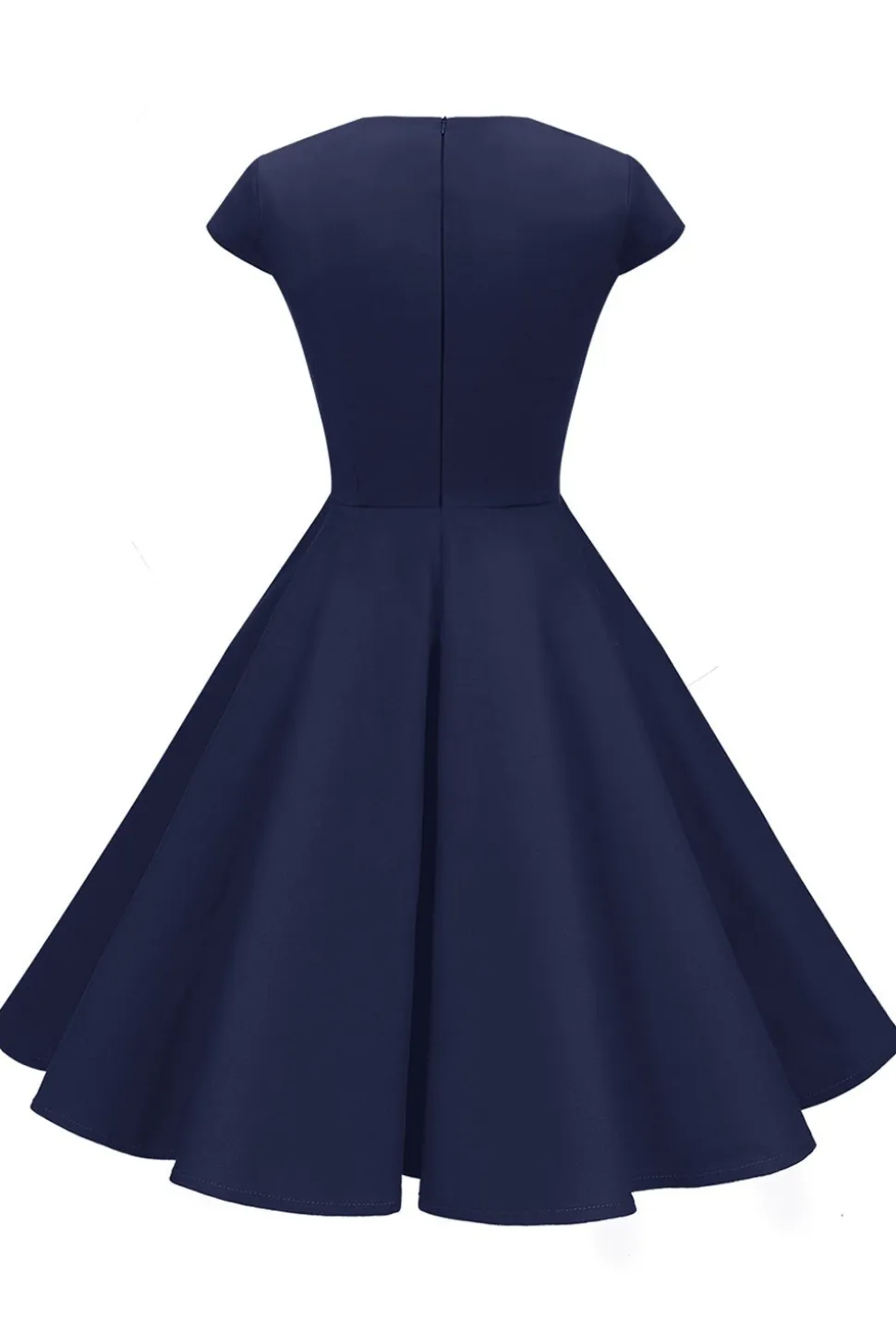Vestido Bolinhas Vermelhas 1950