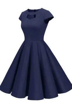 Vestido Bolinhas Vermelhas 1950