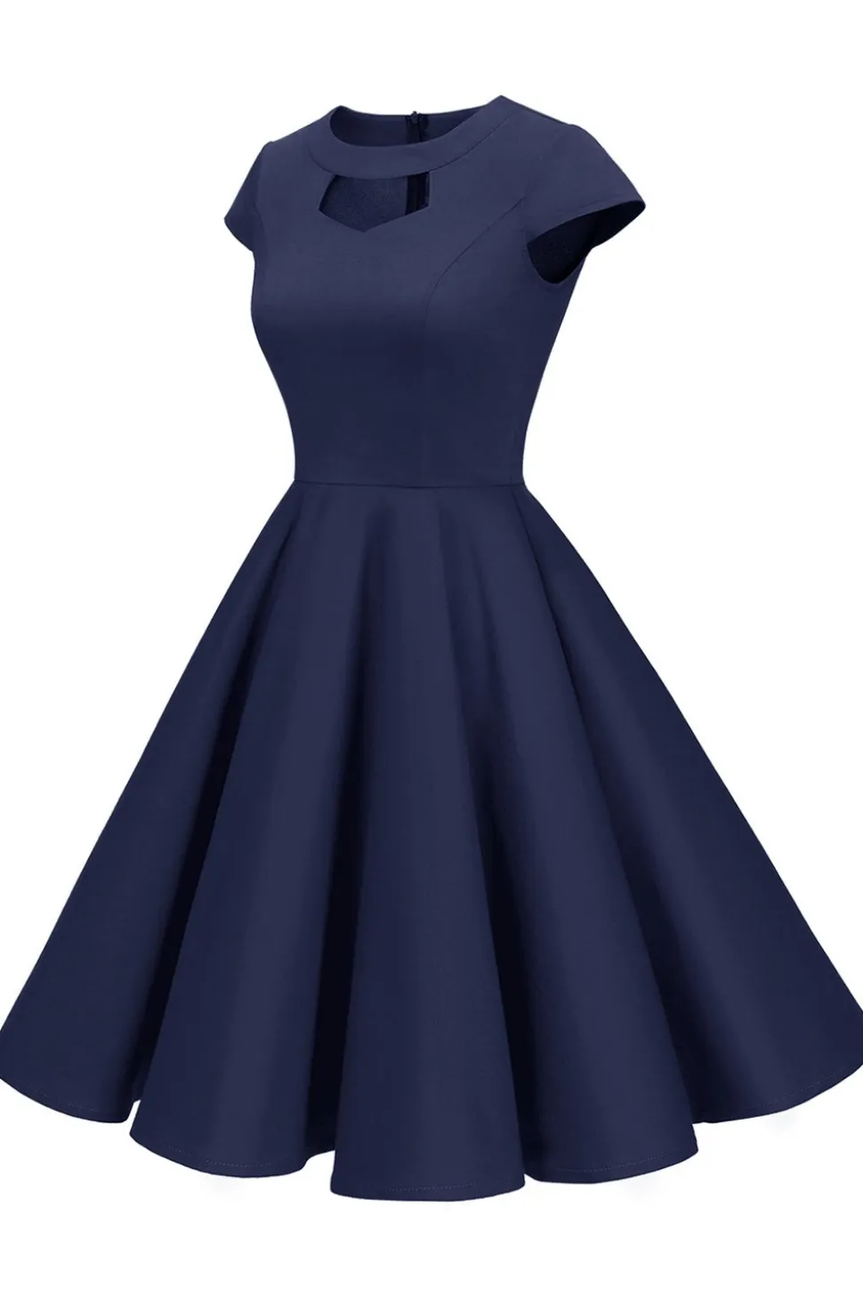Vestido Bolinhas Vermelhas 1950