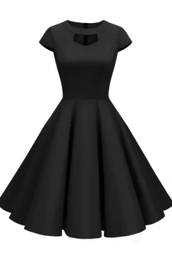 Vestido Bolinhas Vermelhas 1950