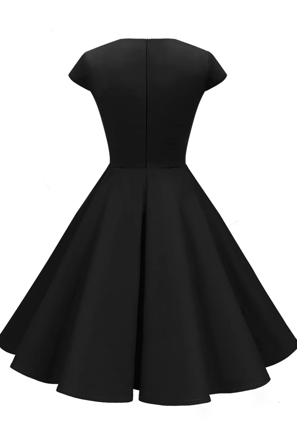 Vestido Bolinhas Vermelhas 1950