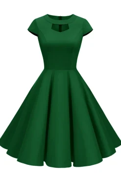 Vestido Bolinhas Vermelhas 1950