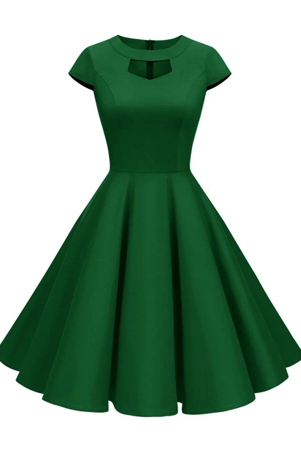 Vestido Bolinhas Vermelhas 1950