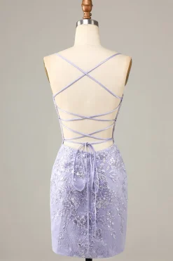Vestido bonito de bodycon corset homecoming com detalhe de renda