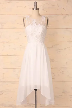 Vestido Branco Apliques
