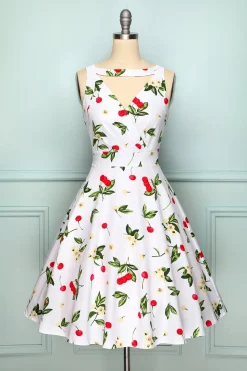Vestido Branco Cereja
