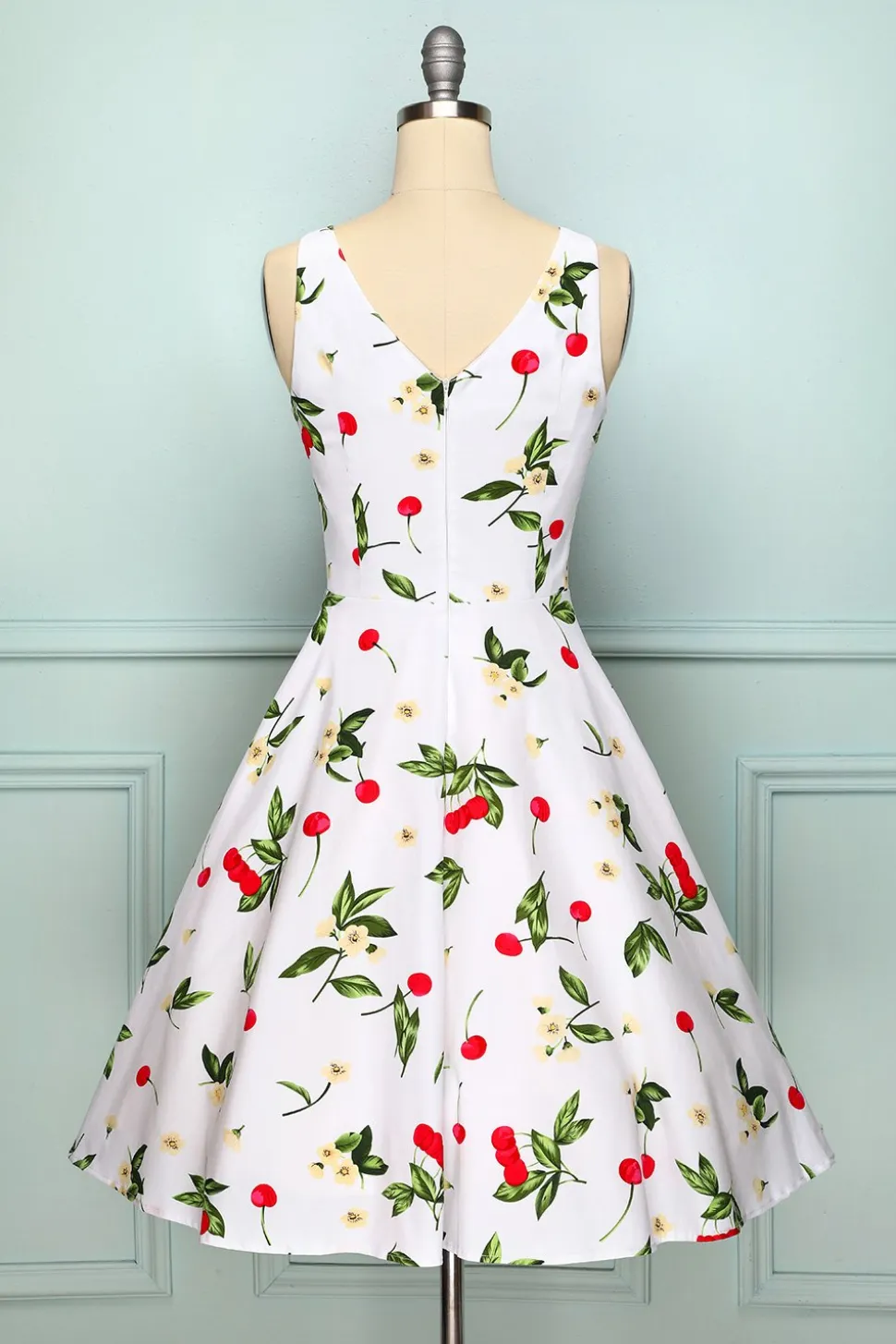 Vestido Branco Cereja