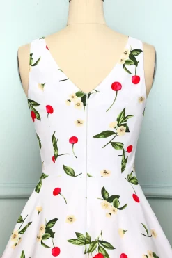 Vestido Branco Cereja