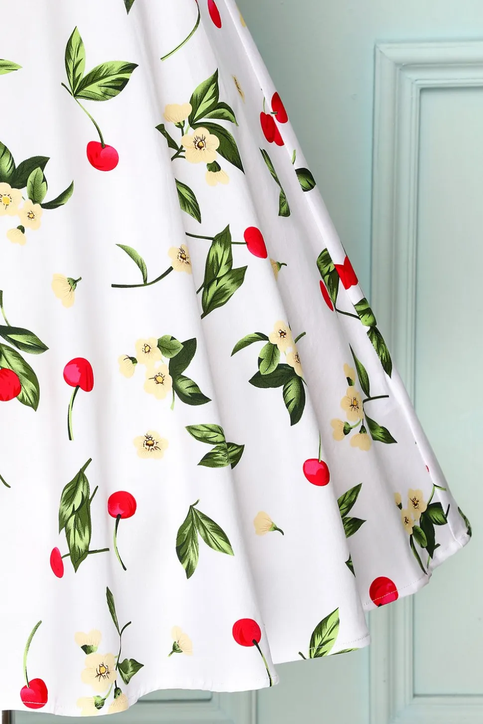 Vestido Branco Cereja