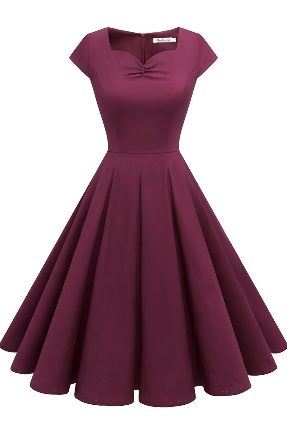 Vestido Burgundy 1950