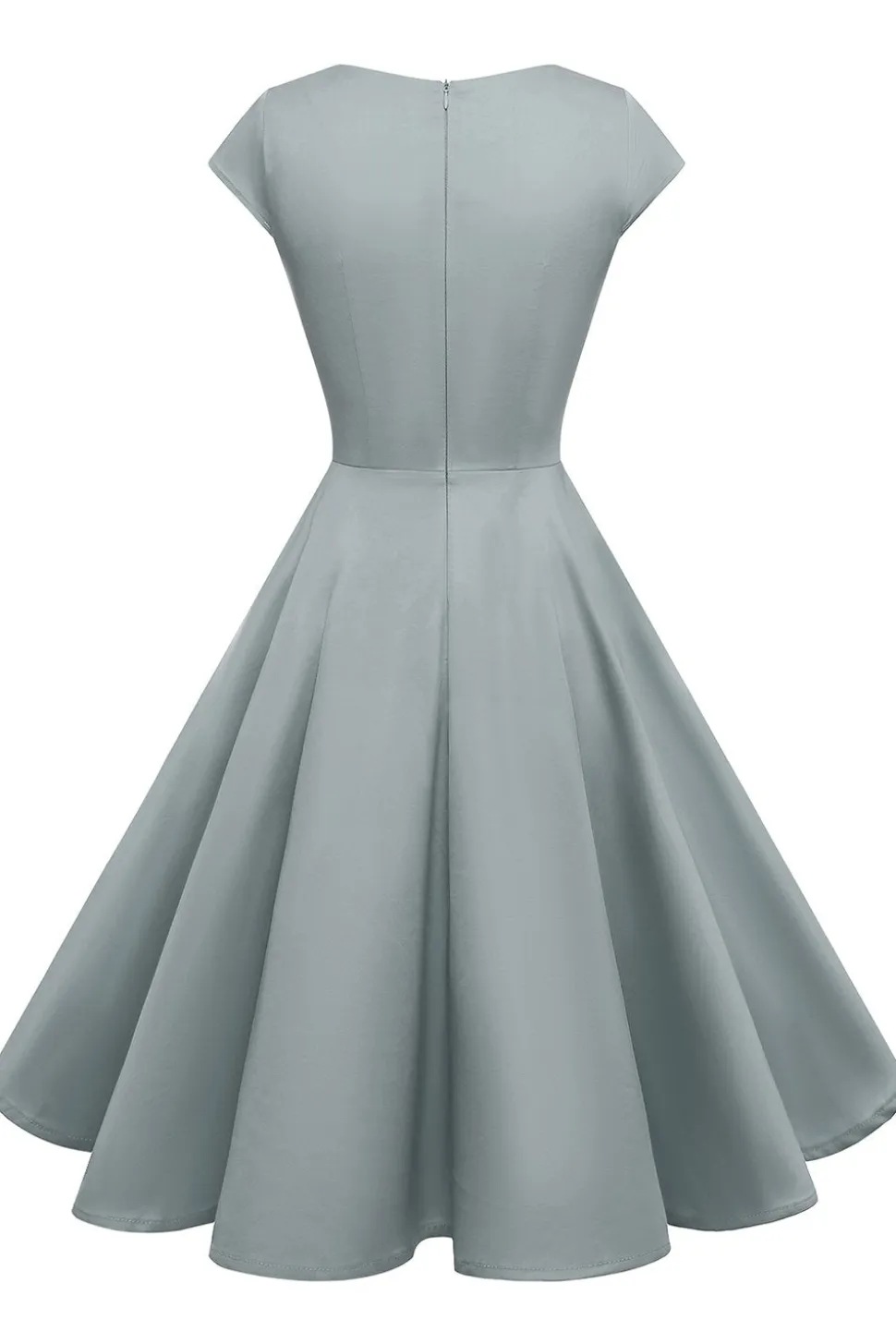 Vestido Burgundy 1950