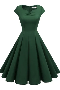 Vestido Burgundy 1950