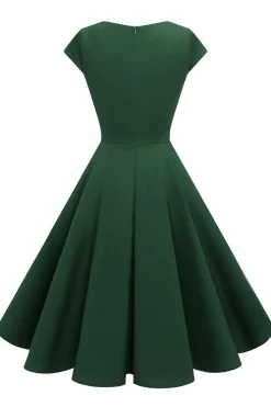 Vestido Burgundy 1950