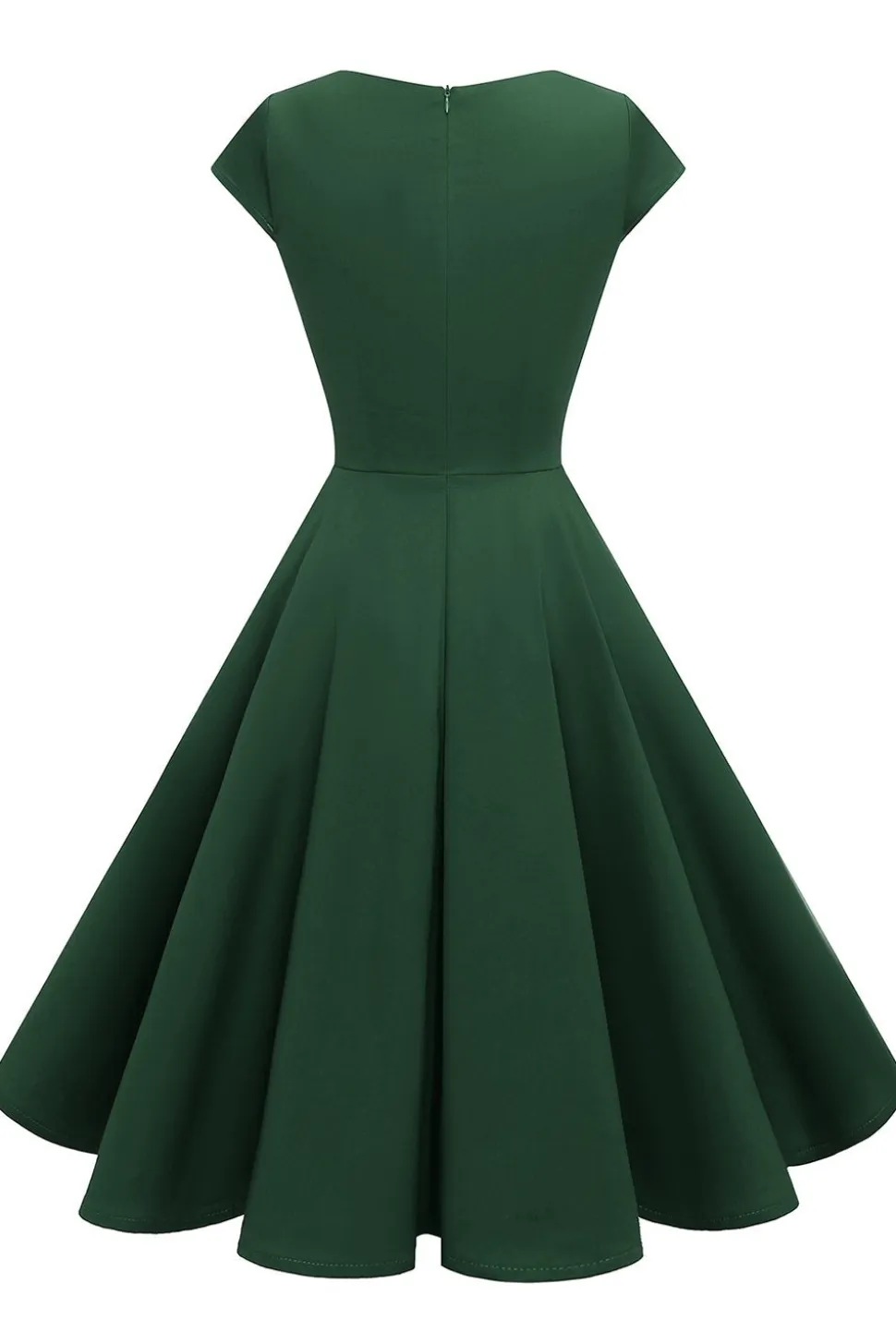 Vestido Burgundy 1950