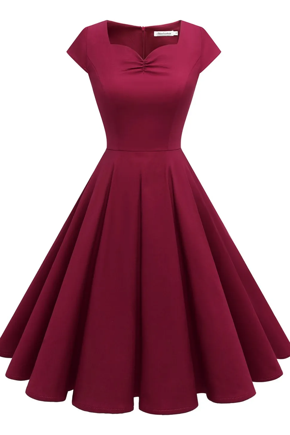 Vestido Burgundy 1950