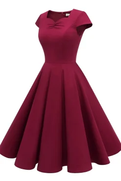 Vestido Burgundy 1950