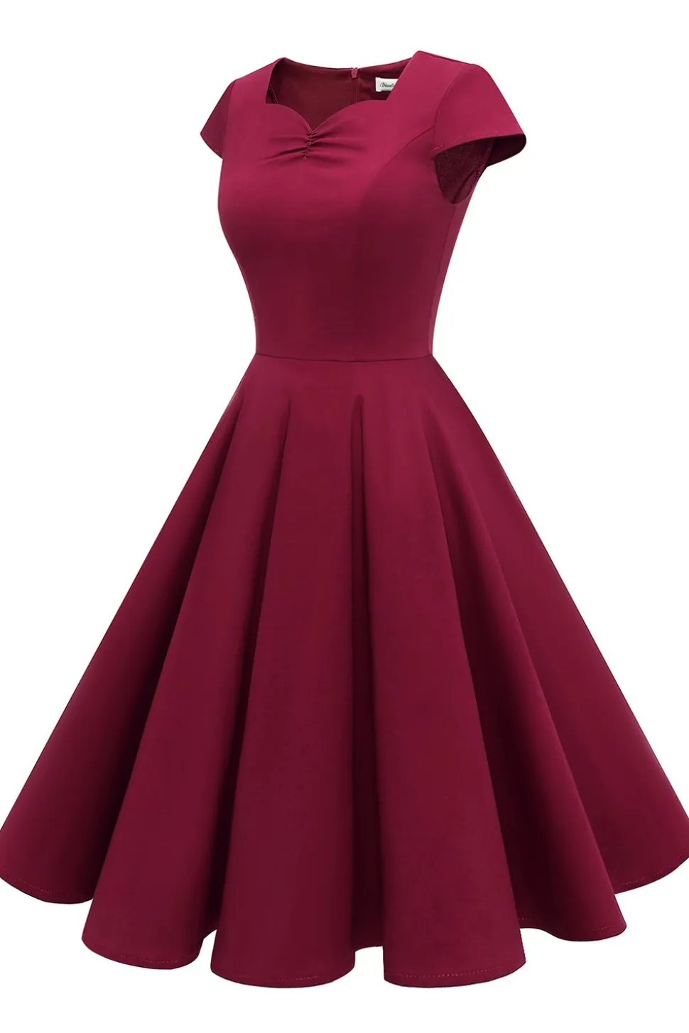 Vestido Burgundy 1950