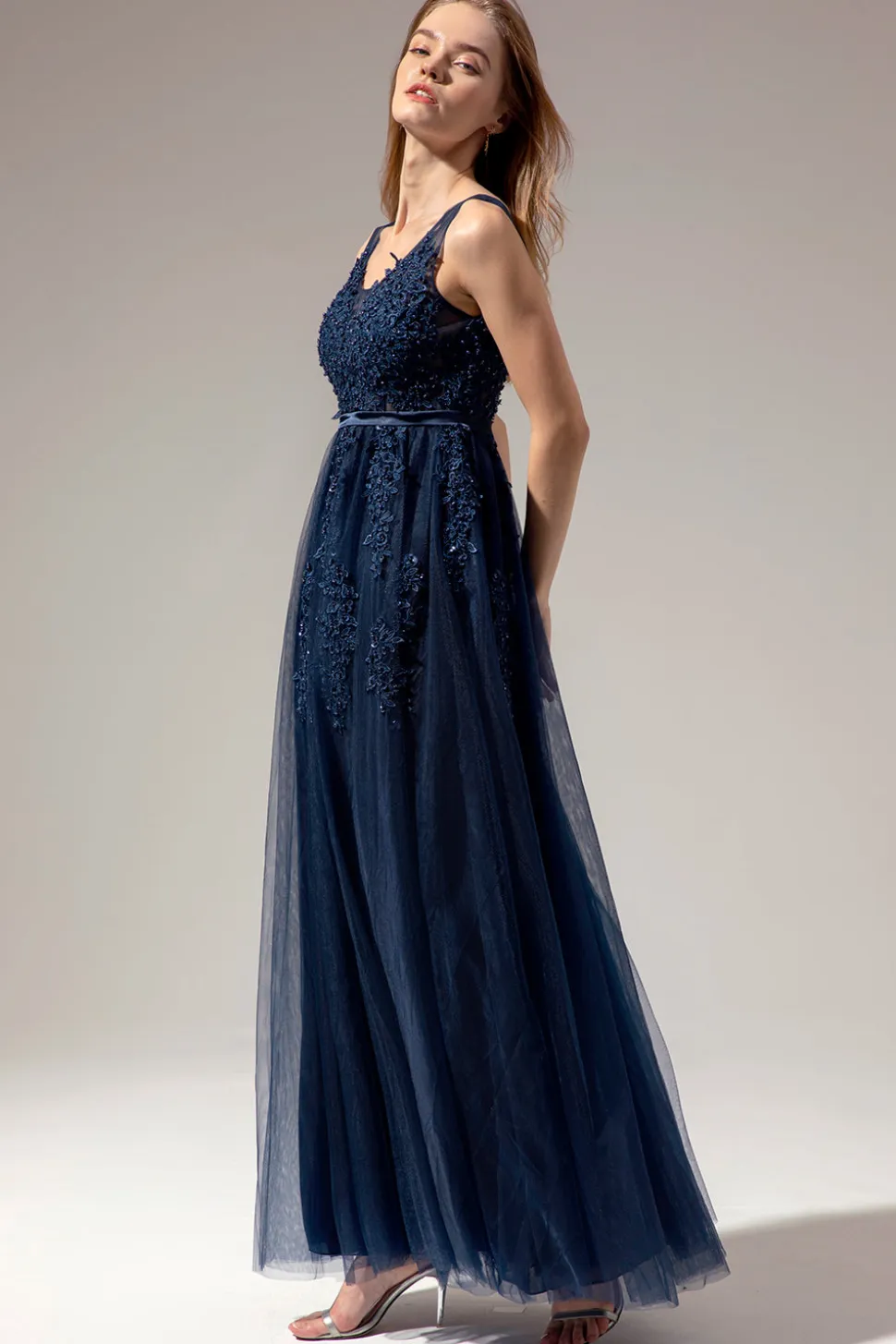 Vestido Cinza