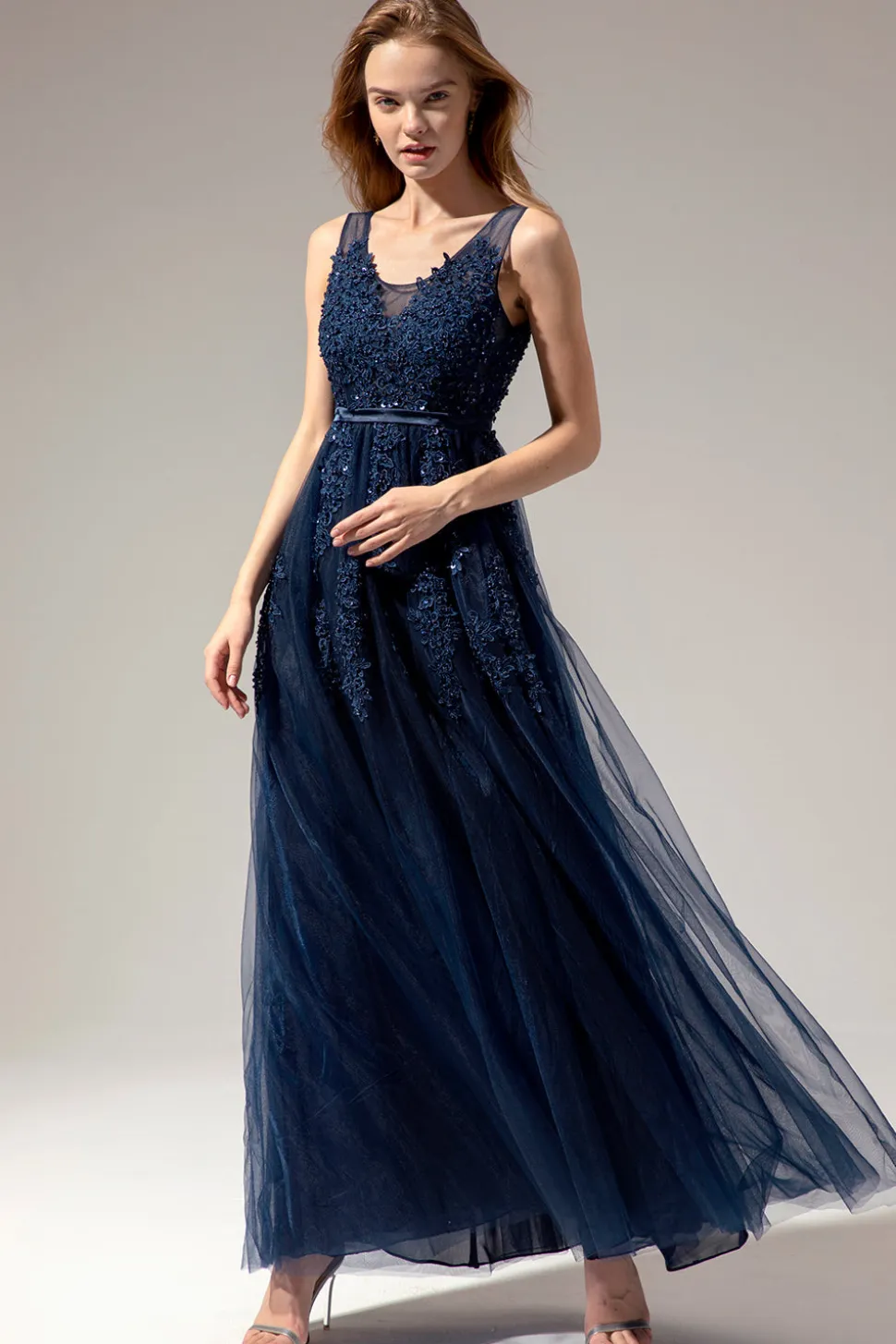 Vestido Cinza