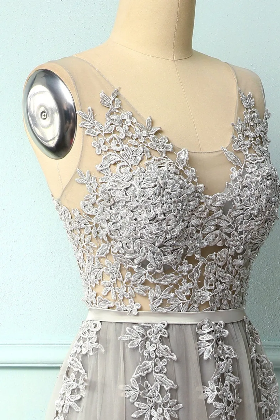 Vestido Cinza