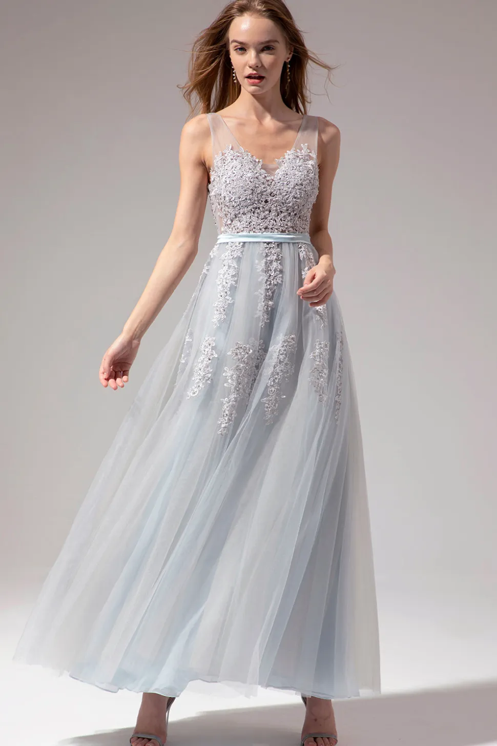 Vestido Cinza