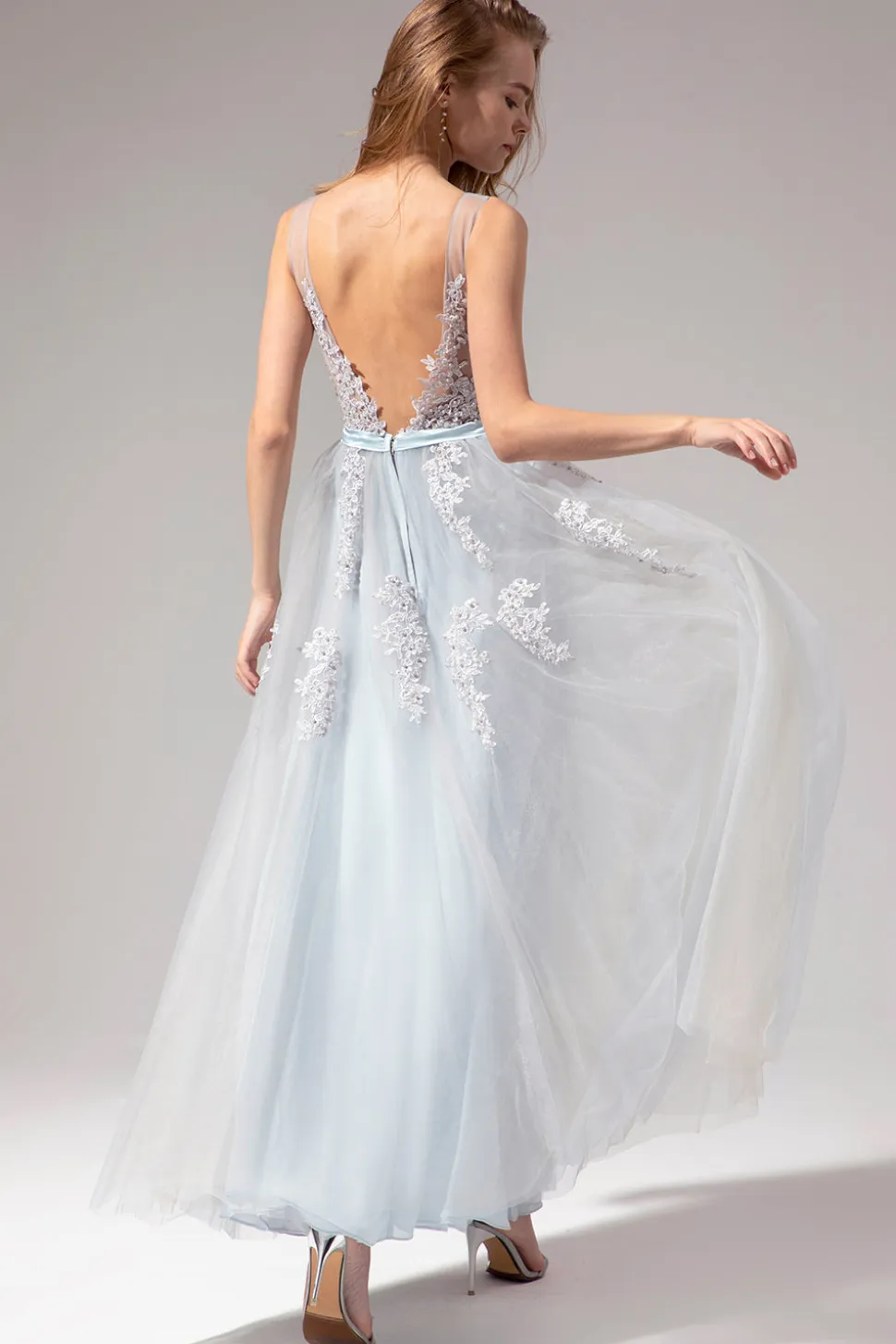 Vestido Cinza