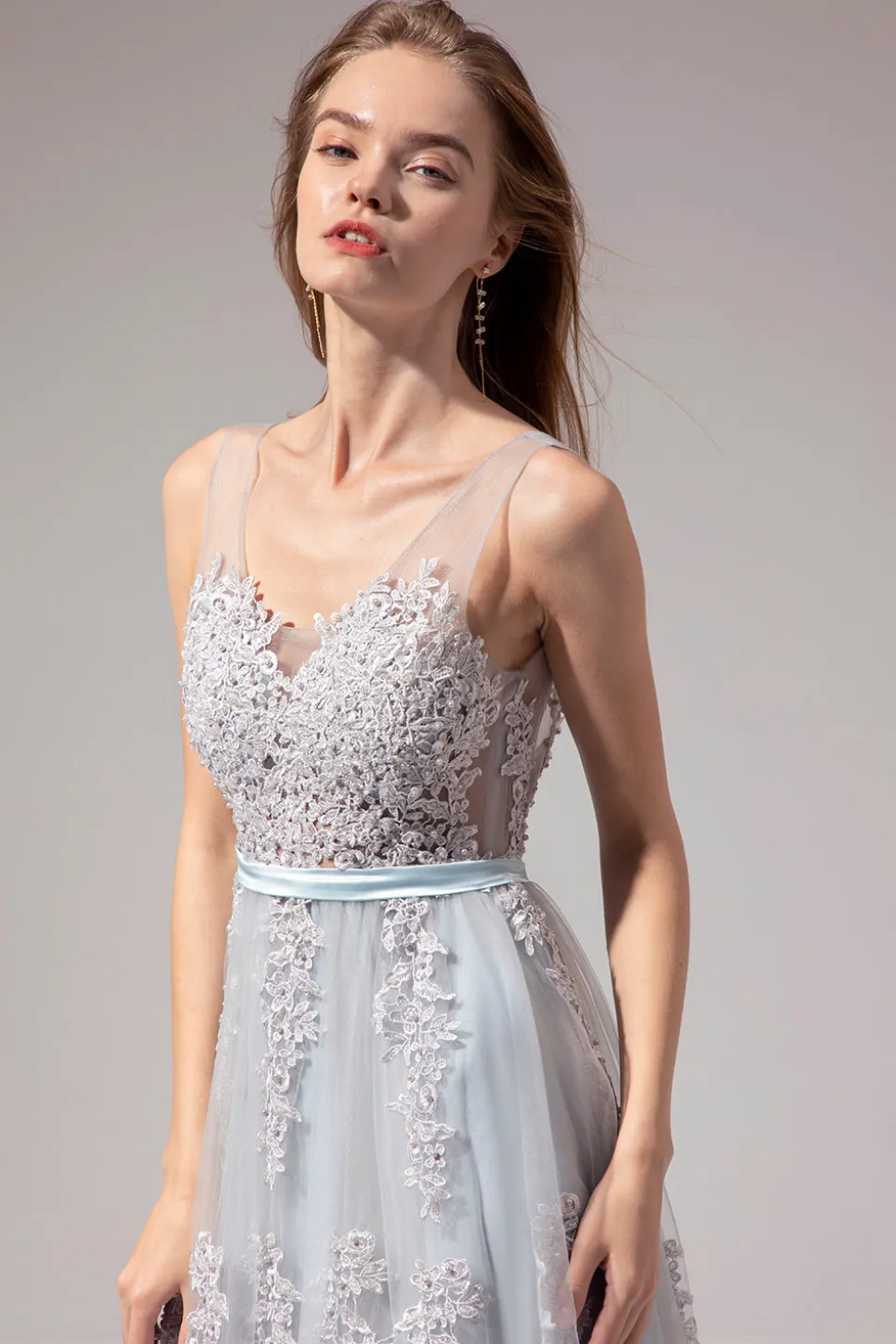 Vestido Cinza