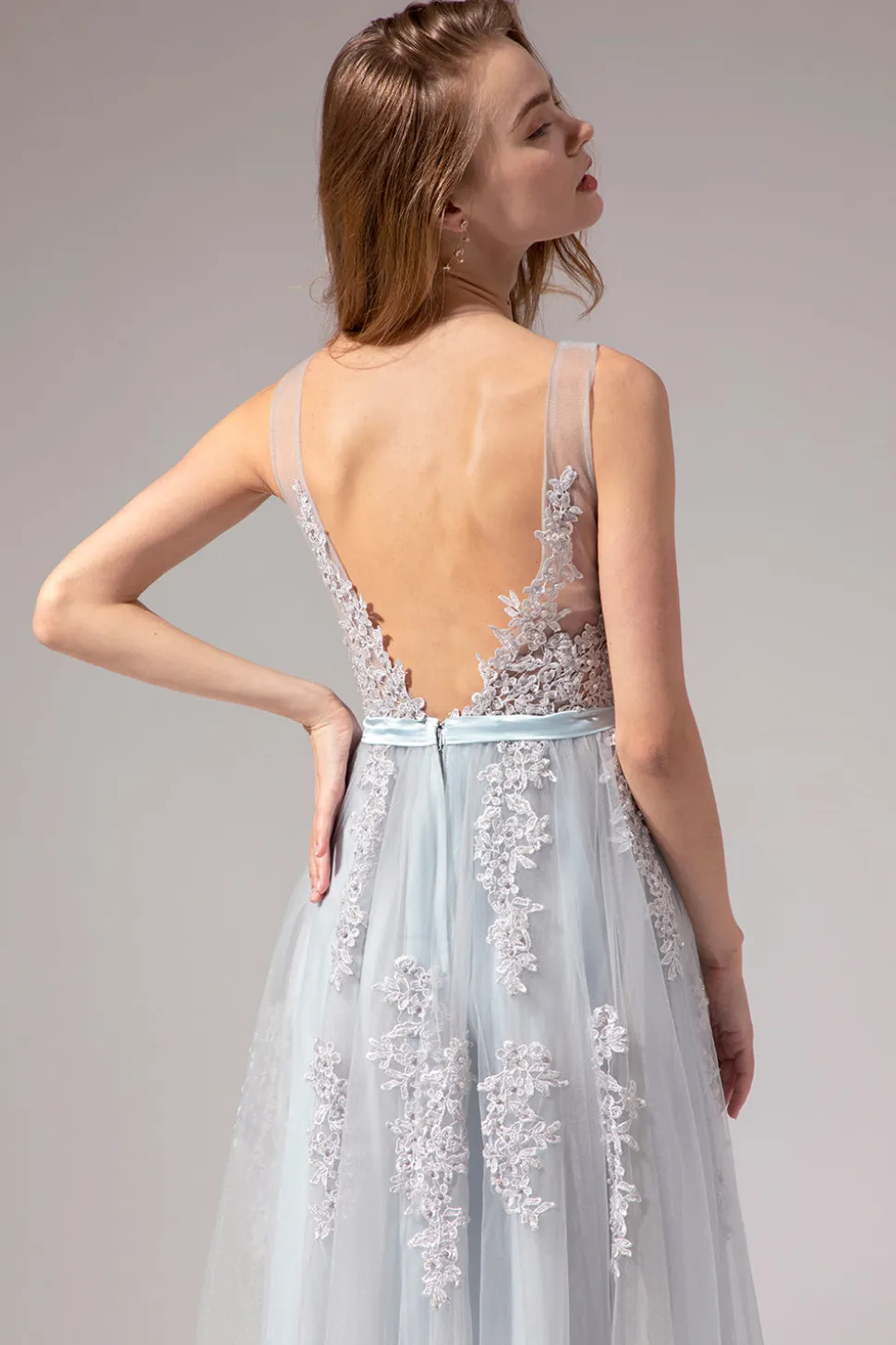 Vestido Cinza