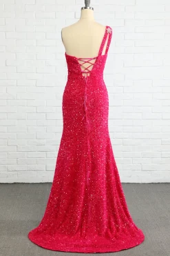 Vestido de baile de estrelas vermelhas escuras