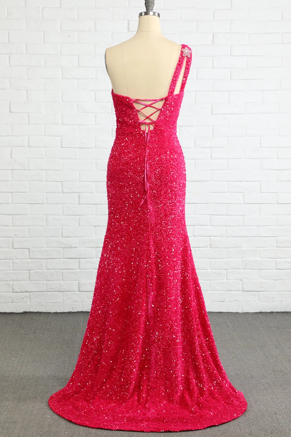 Vestido de baile de estrelas azuis claras