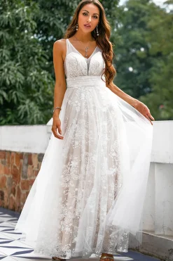 Vestido de Baile de Renda Rosa