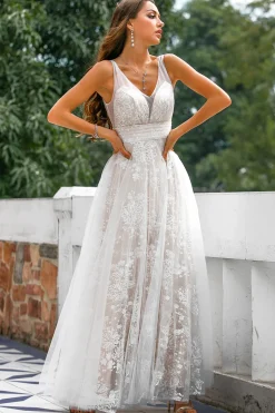 Vestido de Baile de Renda Rosa