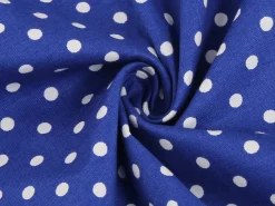 Vestido de balanço de bolinhas halter dos anos 50
