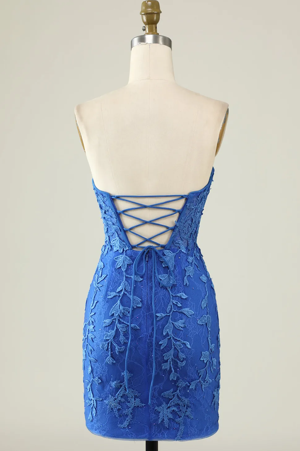 Vestido de Cóctel Com Apliques Roxo