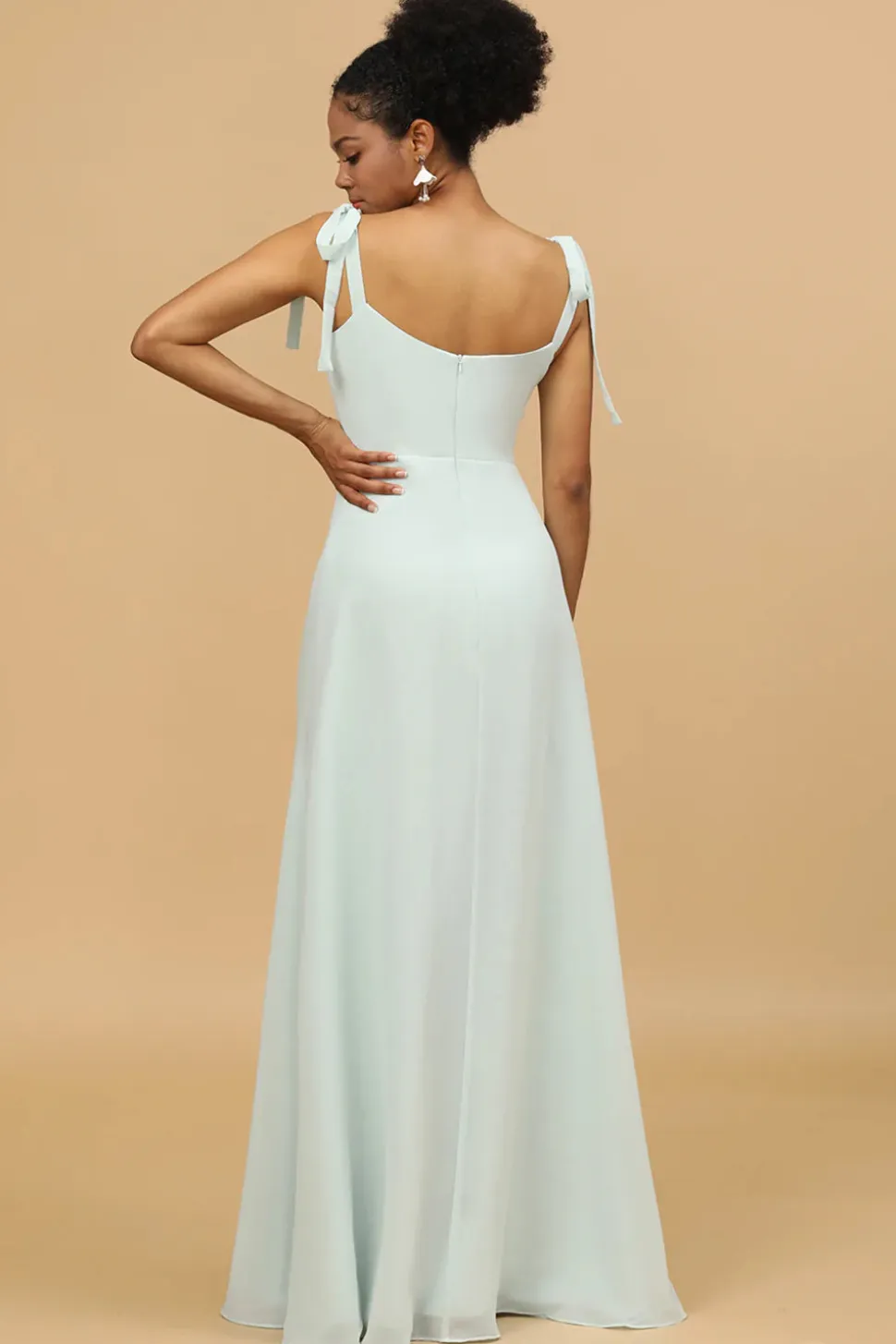 Vestido de Dama de Honra Menta