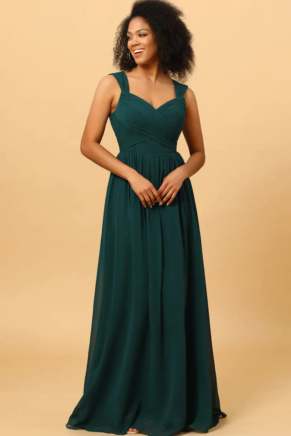 Vestido de Dama de Honra Verde