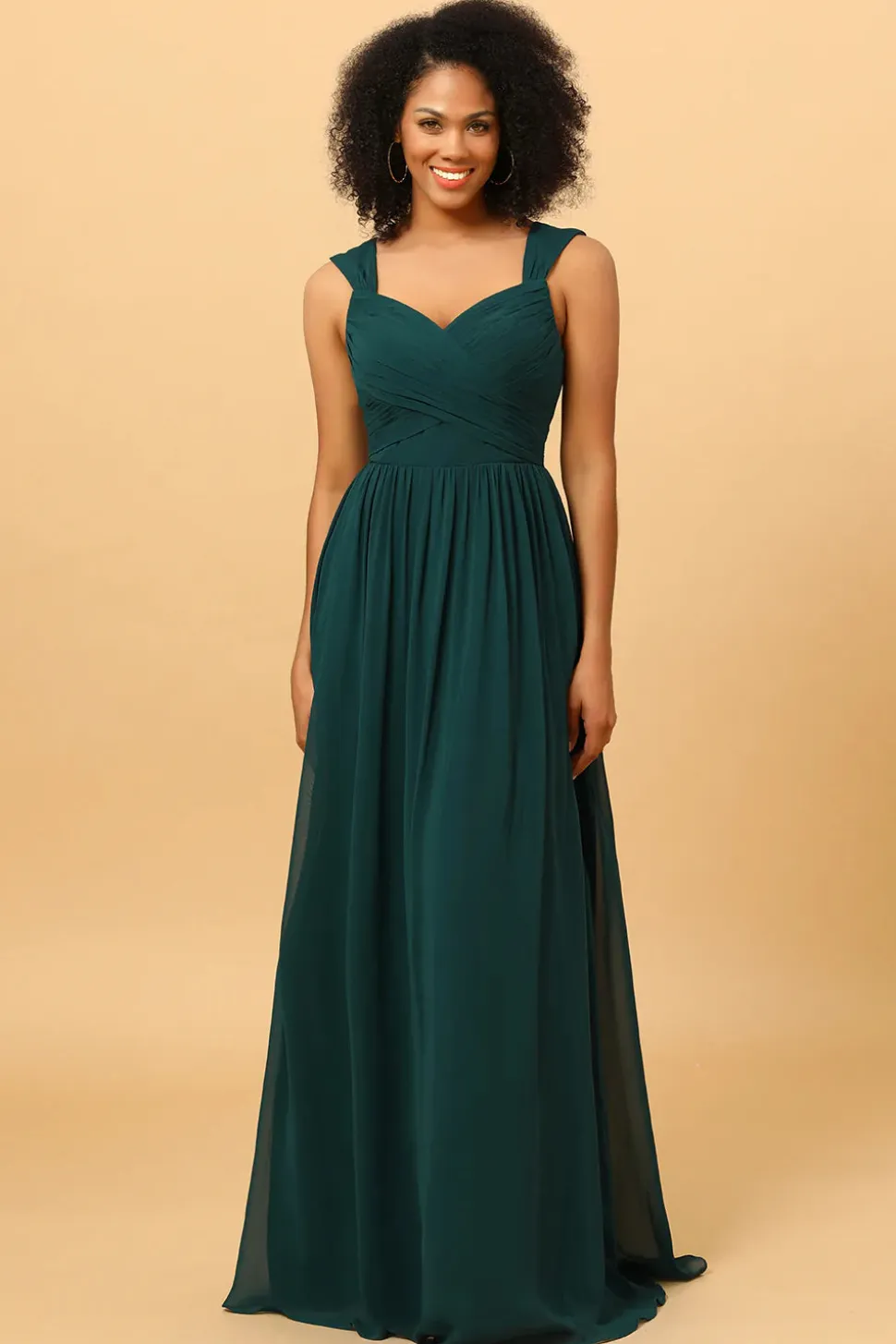 Vestido de Dama de Honra Verde