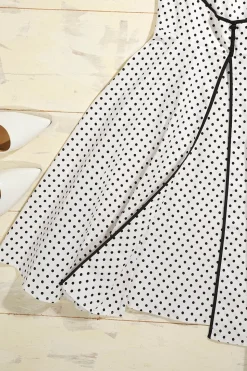 Vestido de duas peças falsificado